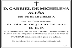 Gabriel de Michelena Aceña